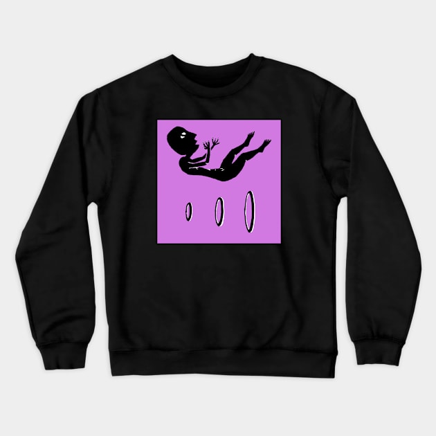 Falling Crewneck Sweatshirt by cavepig